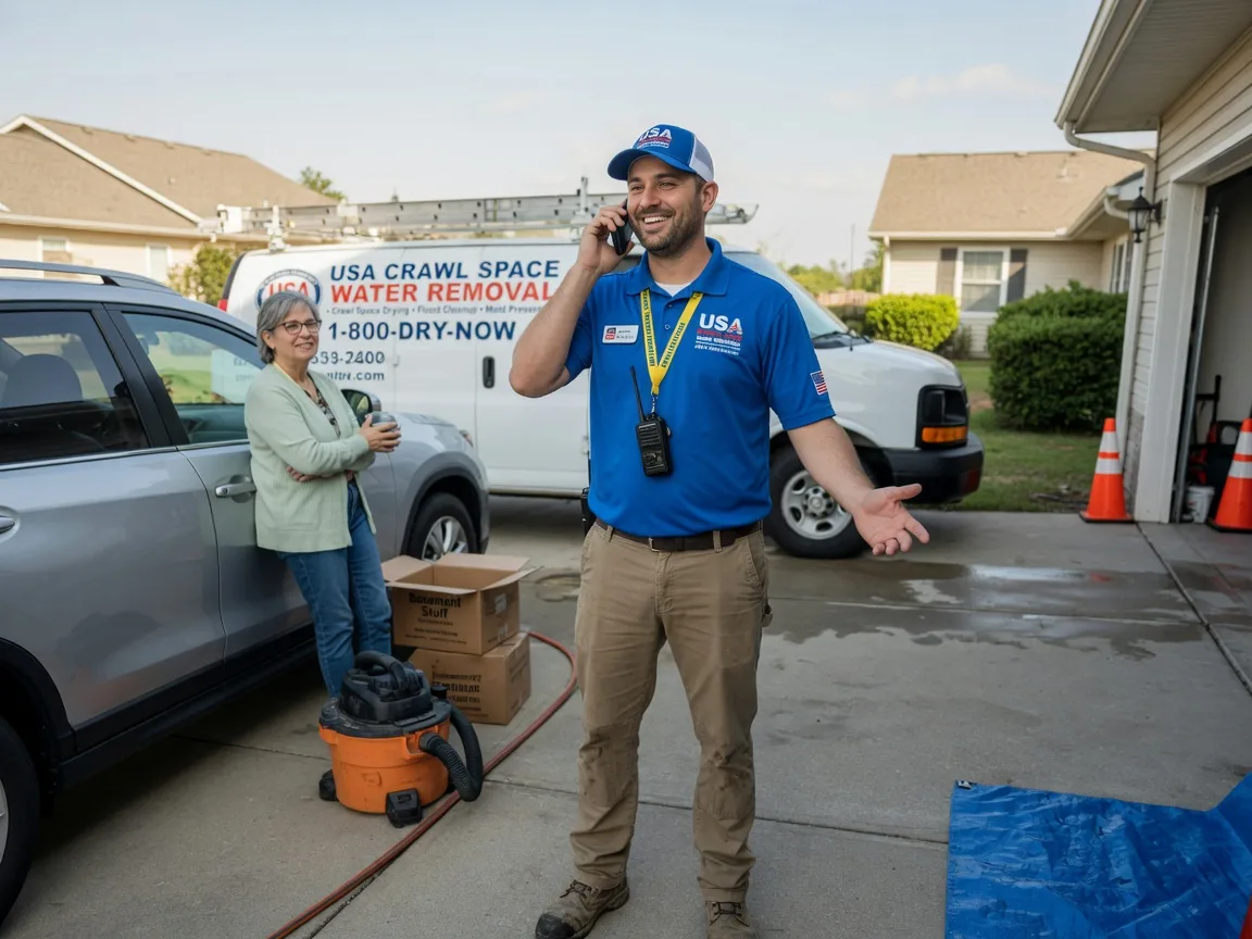 Crawl Space Water Removal Hays, KS FAQs